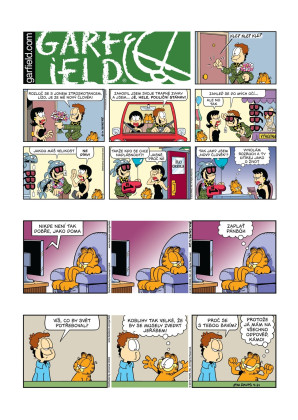 Garfield - Garfield dostává do tlamy (č. 62)