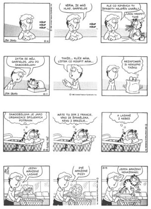 Garfield je na vážkách (č. 7)