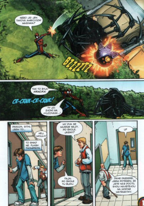 Spider-Man časopis 07/2012: Do školy, nebo na roboty?