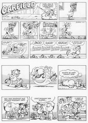 Garfield mluví s plnou pusou (č. 20)