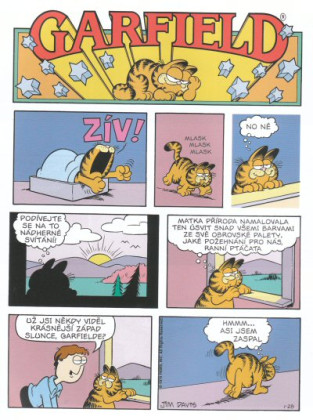 Garfield se vybarvuje