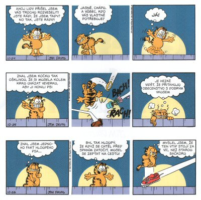 Garfield o dvou chodech