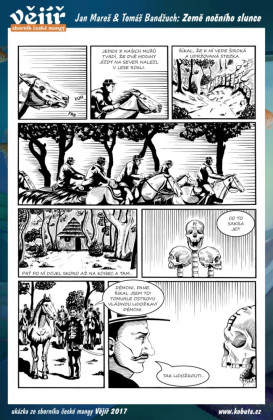 Vějíř 2017: Sborník české mangy