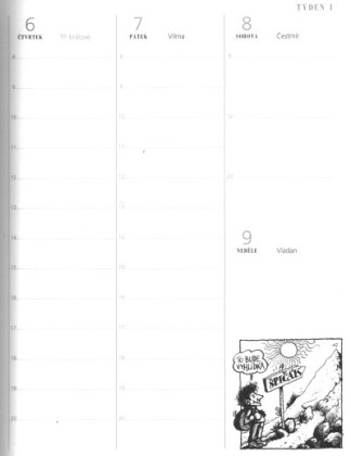 Komiksový diář 2011