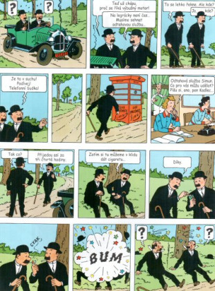 Tintinova dobrodružství 15: Tintin v zemi černého zlata