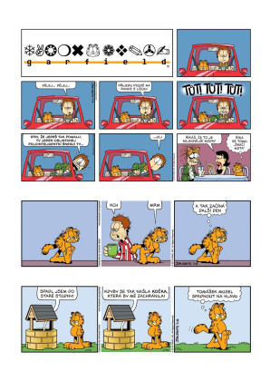 Garfield - Garfield chodí spát se slepicemi (č. 59)