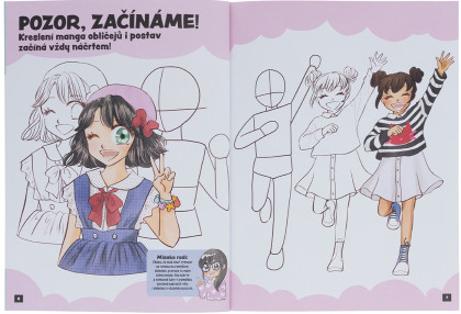 Jak kreslit kawaii manga MÓDA – Krok za krokem s MISAKO