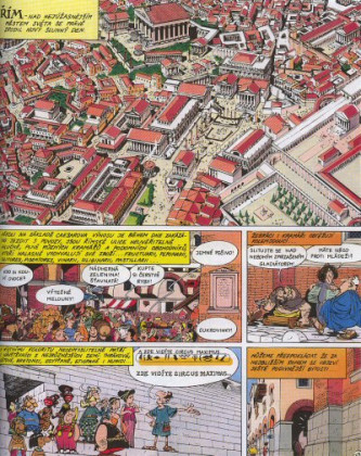Astérix XVIII: Asterix a Caesarův vavřínový věnec