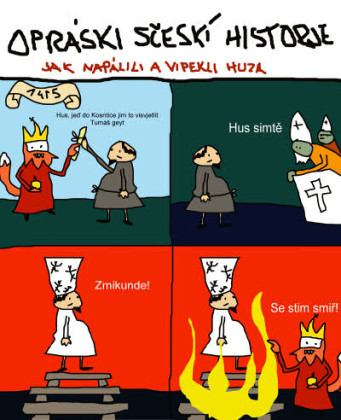 Opráski sčeskí historje
