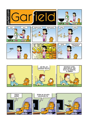 Garfield - Garfield se popadá za břicho (č. 66)