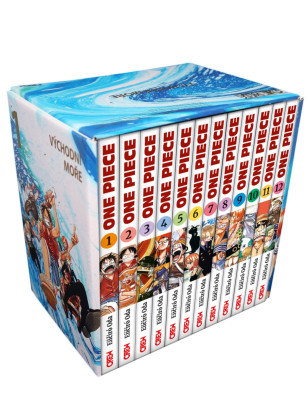 One Piece 1-12 - Sběratelský box, část 1: Východní moře (12 knih)