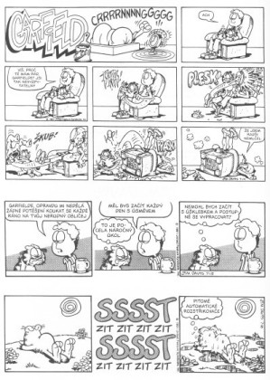Garfield bradami vzhůru (č. 22)