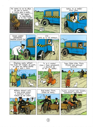 Tintin (3) - Tintin v Americe