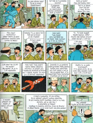 Tintinova dobrodružství 17: První kroky na Měsíci