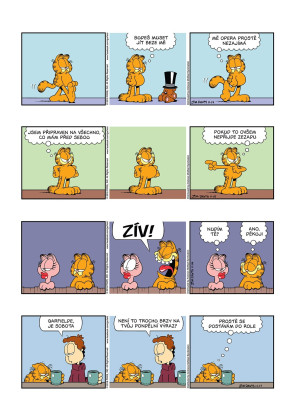 Garfield - Pomalejší nežere (č. 68)