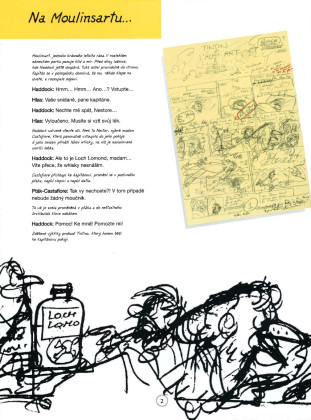 Tintin (24) - Tintin a alf-art