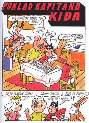 Čtyřlístek: Poklad kapitána Kida