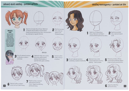 Jak kreslit kawaii manga MÓDA – Krok za krokem s MISAKO