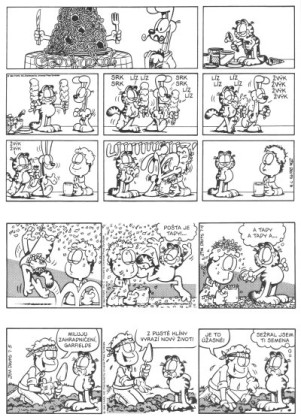 Garfield drží tlustou linii (č. 27)
