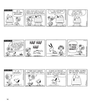 V hlavní roli Snoopy: Vybrané stripy Peanuts z let 1958 - 1999