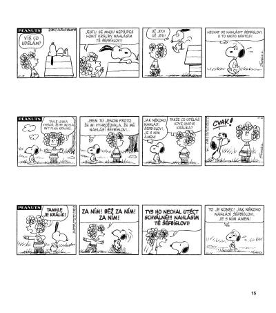 V hlavní roli Snoopy: Vybrané stripy Peanuts z let 1958 - 1999