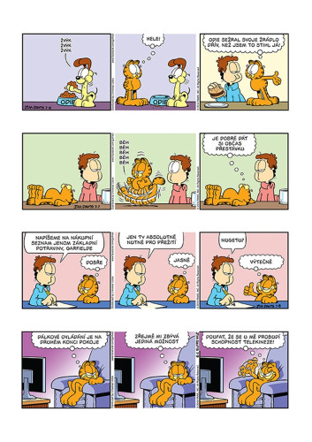 Garfield - Dort s překvapením (č. 64)