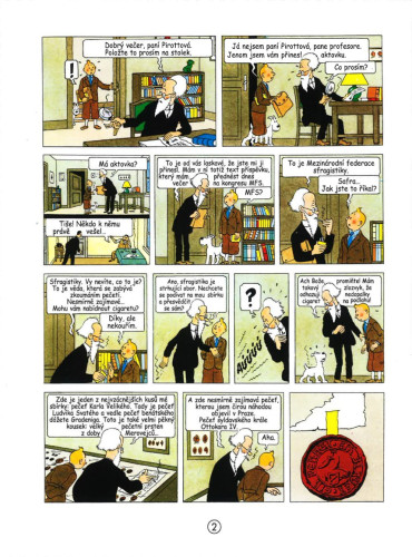 Tintin (8) - Žezlo krále Ottokara