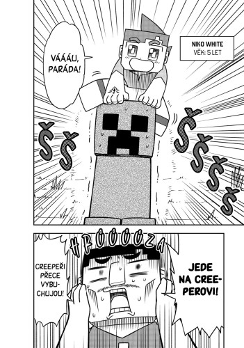 Minecraft manga: Cesta na konec světa 1