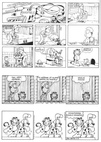 Garfield žije plnými doušky (č. 33)