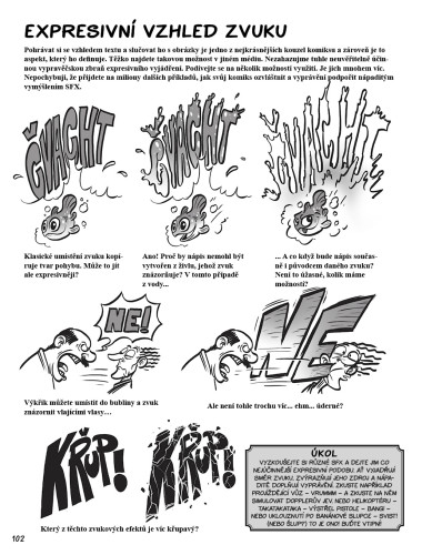 Komiksový náčrtník komplet