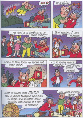 Čtyřlístek: Keltský král