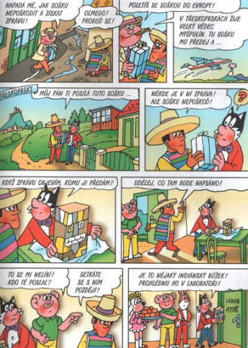 Čtyřlístek: Poklad Aztéků / Zrádná savana