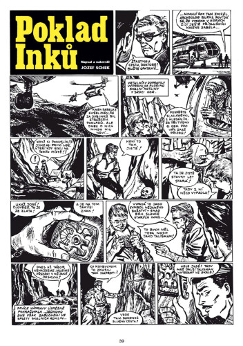 Jozef Schek - Kniha komiksů