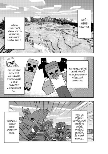 Minecraft manga: Cesta na konec světa 2