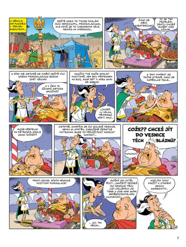 Asterix XL: Bílý kosatec