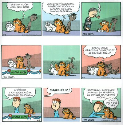 Garfield v plné parádě