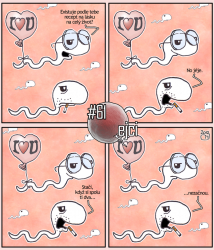 Qejci: Existenciální sperma komiks