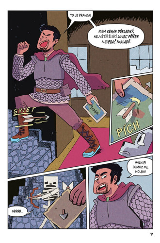 Minecraft komiks: Chodí Wither okolo