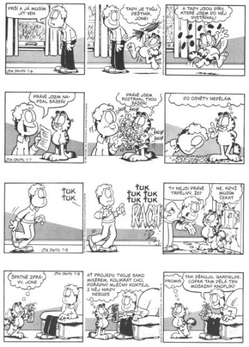 Garfield drží tlustou linii (č. 27)
