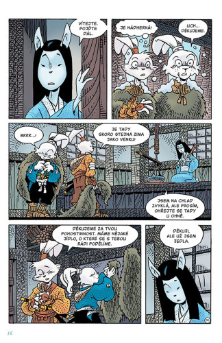 Usagi Yojimbo 39: Led a sníh