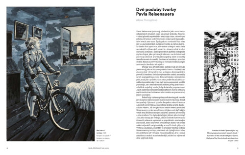 Pavel Reisenauer: Tvorba pro Respekt, obrazy, kresby, ilustrace, fotografie