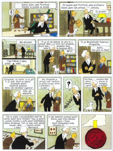 Tintinova dobrodružství 08: Žezlo krále Ottokara