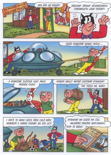 Čtyřlístek: Do hlubin času