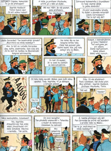 Tintinova dobrodružství 22: Let 714 do Sydney