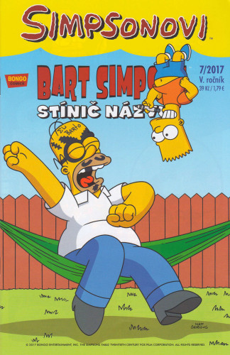 Bart Simpson 7/2017: Stínič názvu