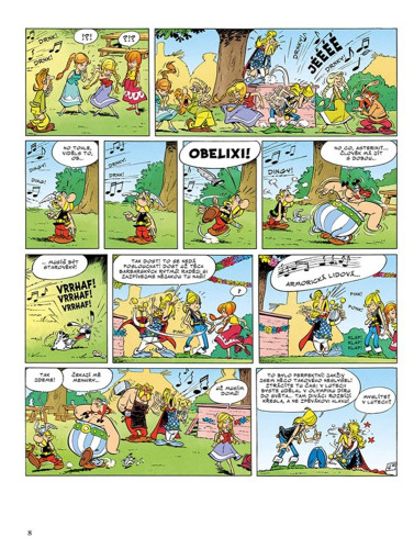 Asterix IX: Asterix a Normani
