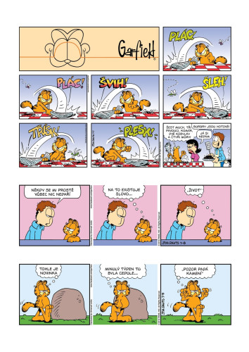 Garfield - Garfield chodí spát se slepicemi (č. 59)