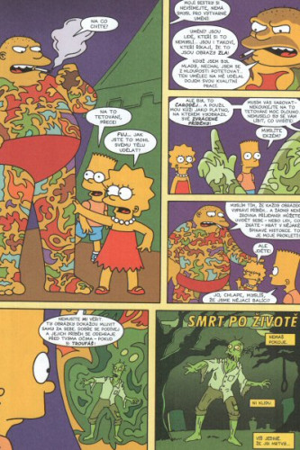 Simpsonovi: Čarodějnický speciál - Zuby jektající děsiál