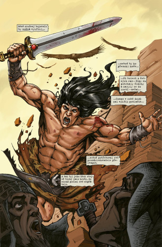 Conan 21: Dlouhá krvavá stopa