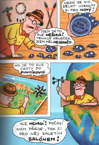 Cestovatel Čenda Buráček a neposlušná hlína